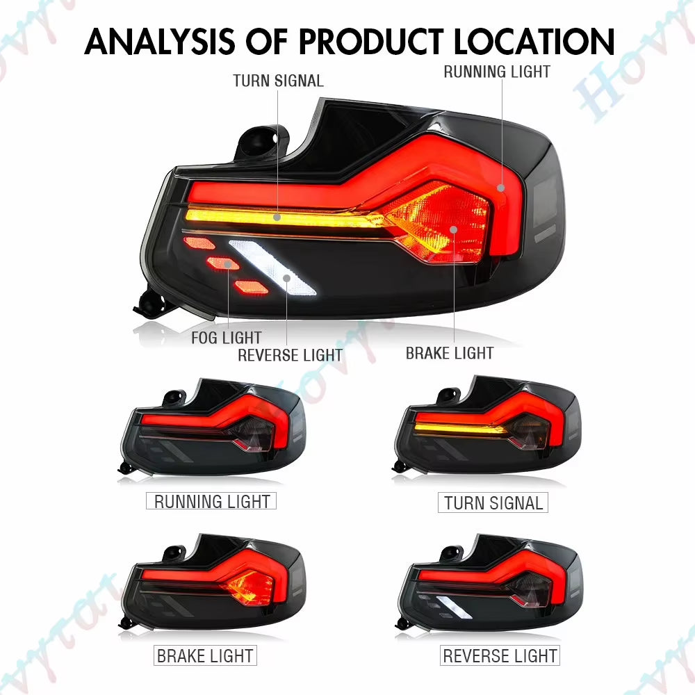 F22 / F87 Smoked LED Tail Lights — Pair — photo 6