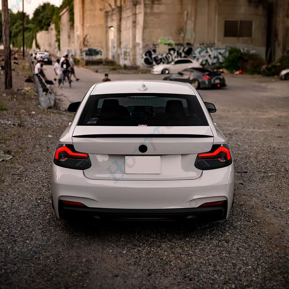 F22 / F87 Smoked LED Tail Lights — Pair — photo 1