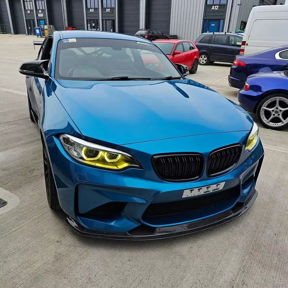 Pre-LCI M2 front with yellow DRLs