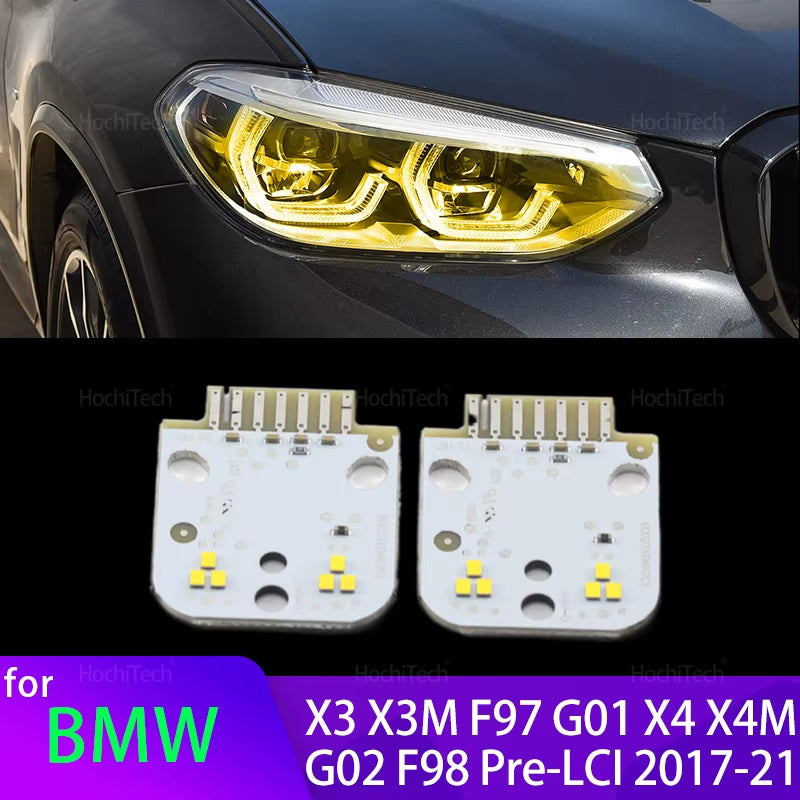 CSL yellow DRL for BMW G01 X3 / G02 X4