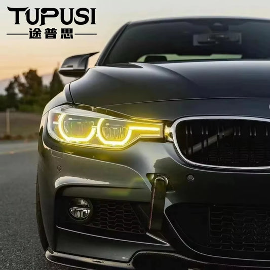 Yellow DRL boards for BMW F30 / F31 LCI LED headlights