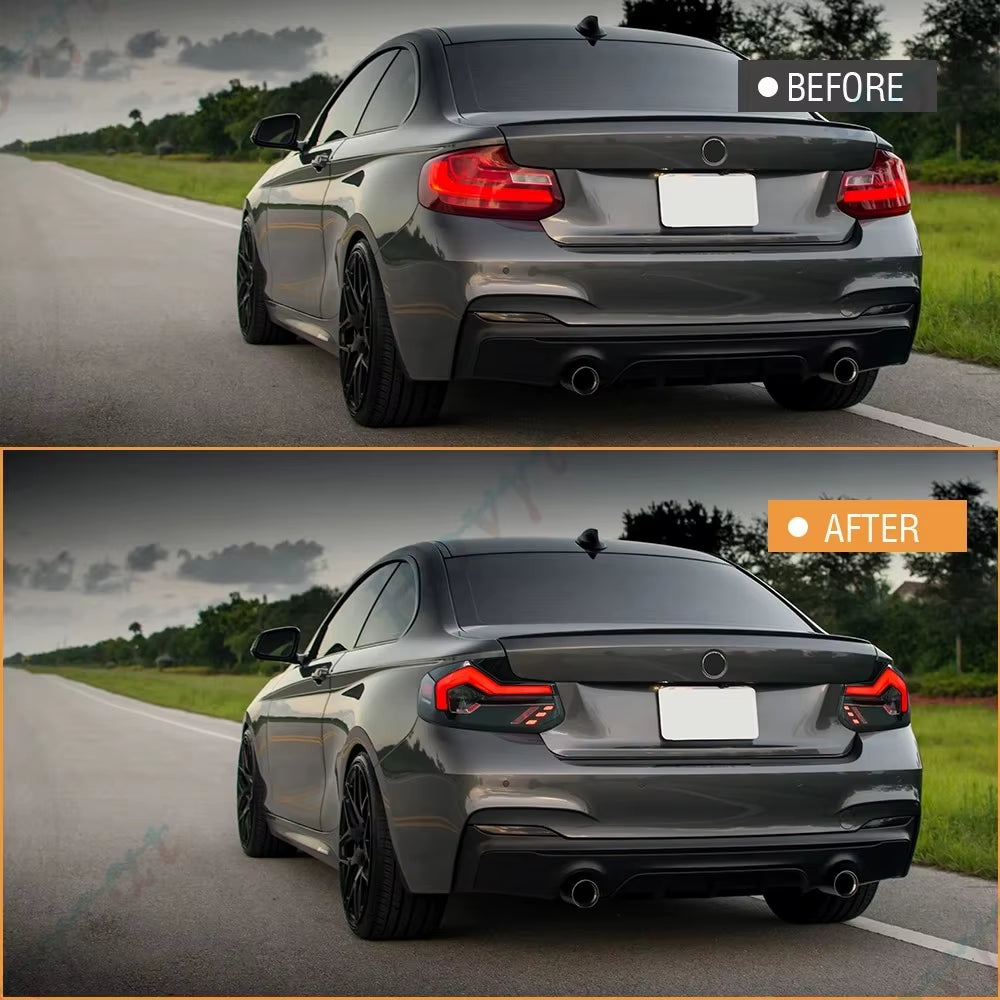 F22 / F87 Smoked LED Tail Lights — Pair — photo 5
