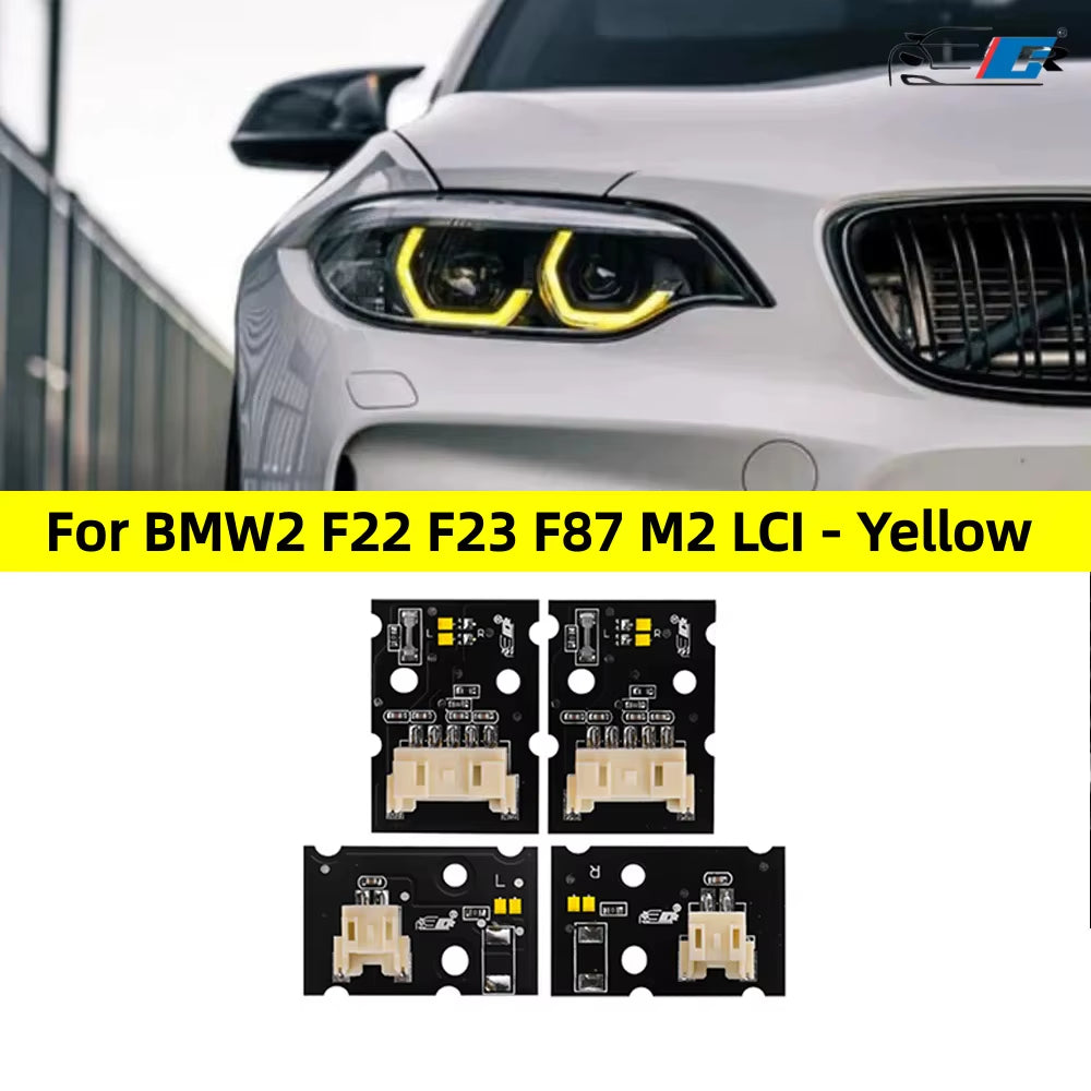 Yellow DRL Upgrade — F87 M2 & F22/F23 LCI — photo 4