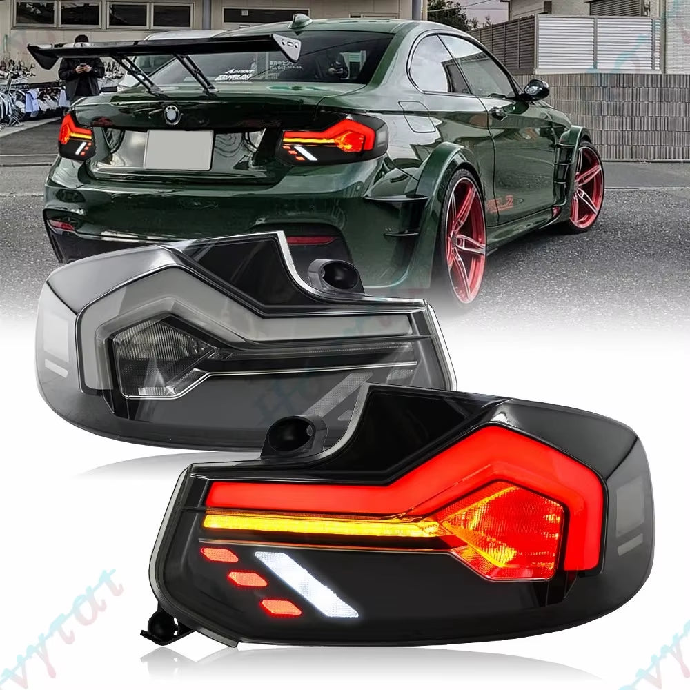 F22 / F87 Smoked LED Tail Lights — Pair — photo 4