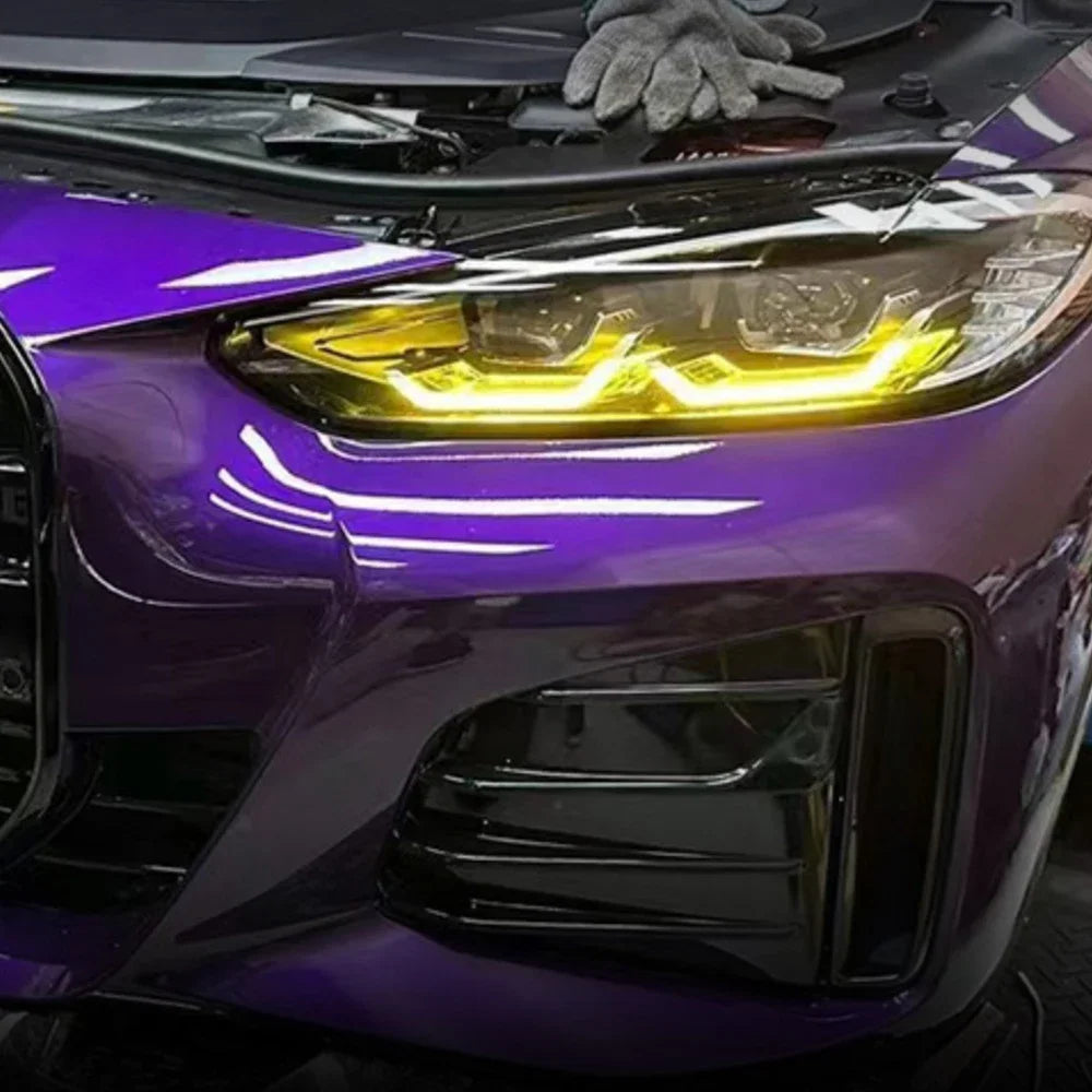 Yellow DRL for BMW G80 M3 / G82 M4 LED Headlights