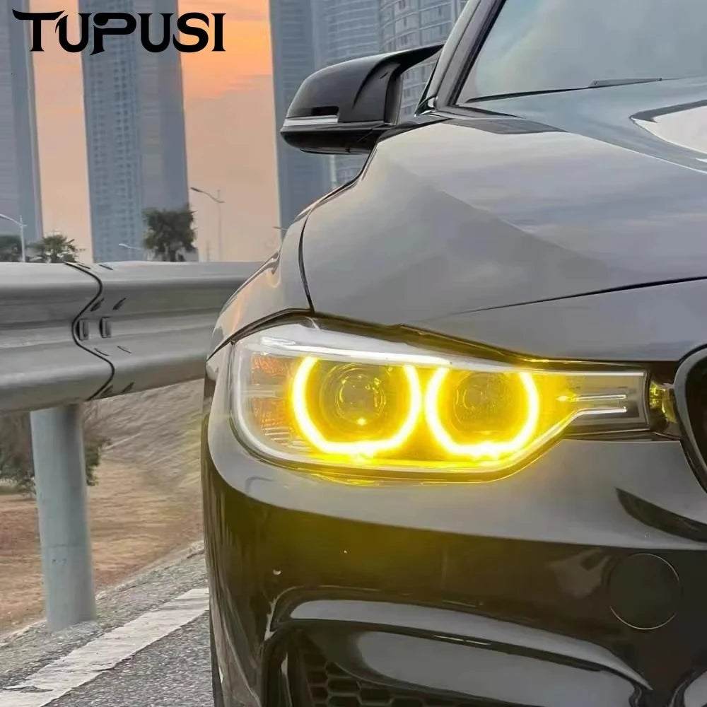 Yellow angel eye boards for BMW F30 / F31