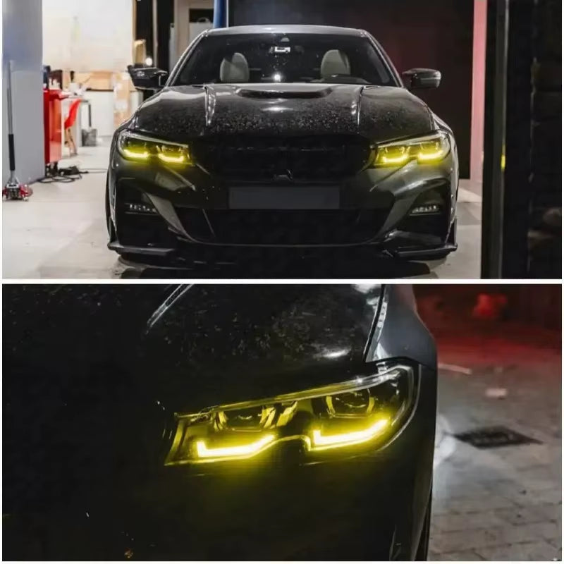 Yellow DRL for BMW G20 / G21 LED Headlights