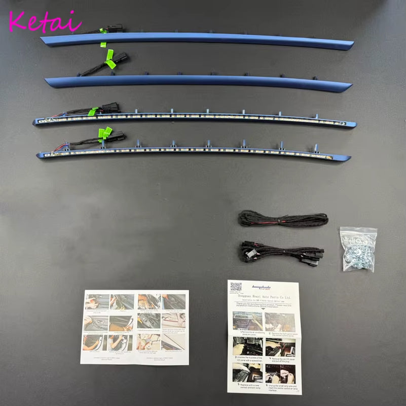 F30 / F31 Two-Colour Ambient Door Trims — photo 2