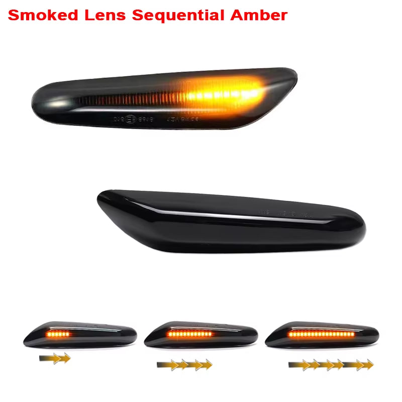 Smoked Sequential Side Markers — E9X / E6X / E8X — photo 3